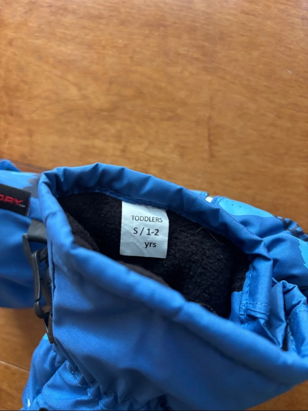 Kids Dakine Blue ski mitts Mittens - Cozy Winter Gloves
